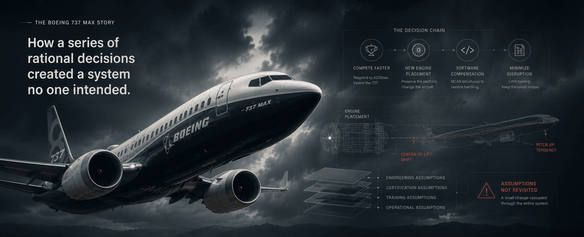 The Boeing 737 MAX: When Yesterday's Decisions Defined Tomorrow